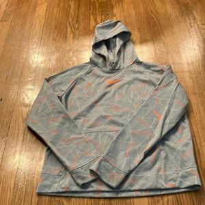 Grey bike hoodie